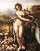 Cesare da Sesto Leda and the Swan France oil painting reproduction